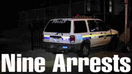 Nine New Year's Eve gunfire arrests in Phila.