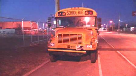 Philadelphia Police are looking for the person who stole a school bus Tusday night, and took it for a joyride.