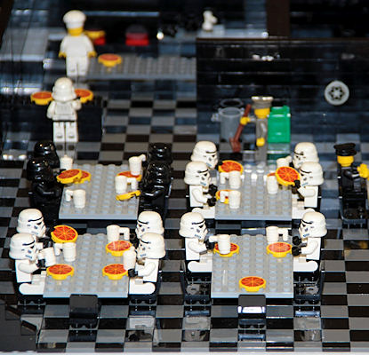 Never can get enough of that Death Star Pizza.