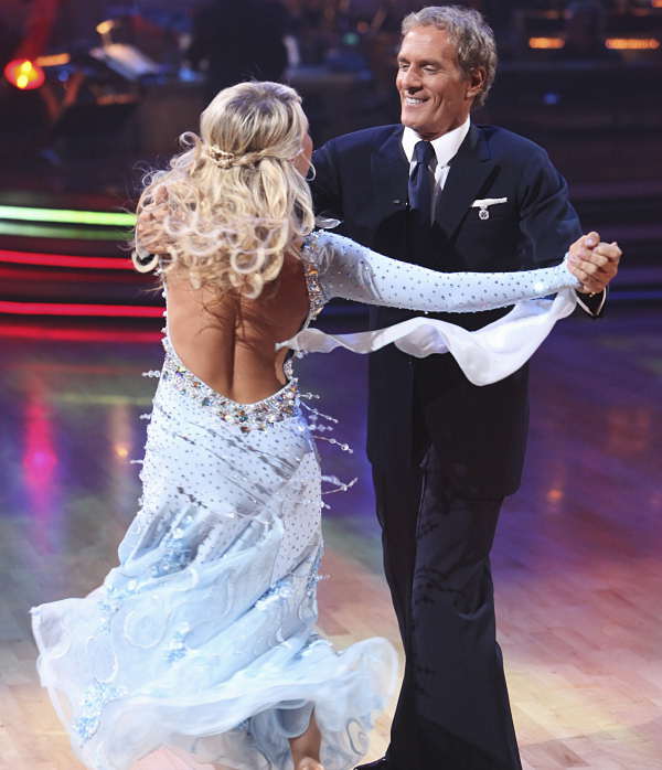 Michael Bolton and Chelsie Hightower earned the...