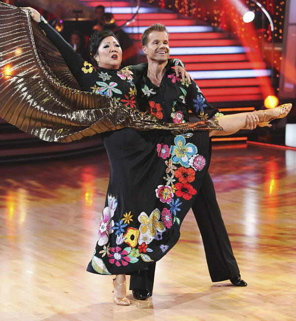 Margaret Cho and Louis Van Amstel danced a...