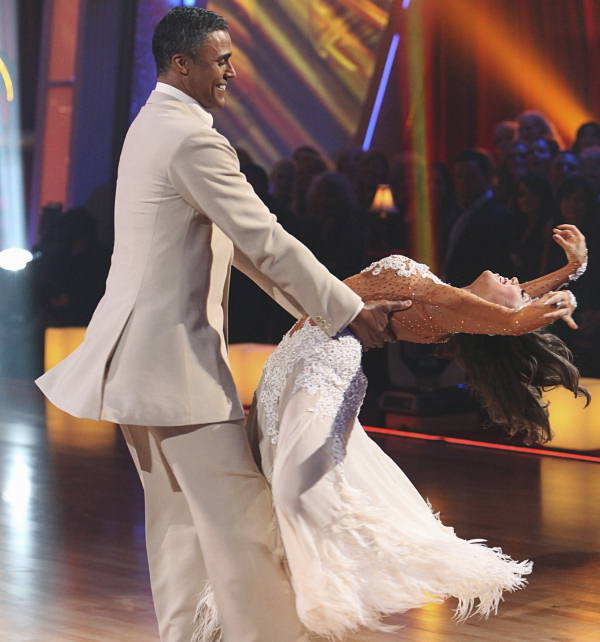 Former NBA star Rick Fox and Cheryl Burke...