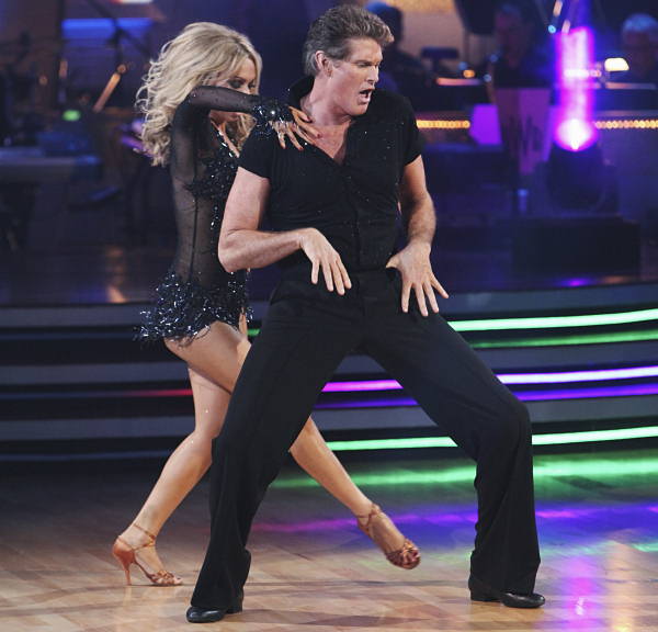 Actor and singer David Hasselhoff became the...