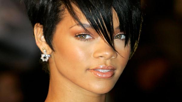 Victorias Secret chose Rihanna as the sexist female musician. She is shown at the Cannes festival palace, to take part in the NRJ Music awards ceremony, Saturday, Jan. 26, 2008, in Cannes, southern France. (AP Photo/Lionel Cironneau)