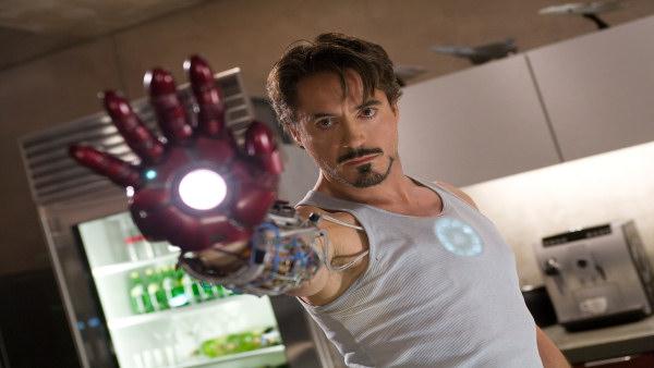 In this image released by Paramount Pictures, Robert Downey Jr. stars as billionaire industrialist Tony Stark aka Iron Man in the film, Iron Man. (AP Photo/Paramount Pictures, Zade Rosenthal)
