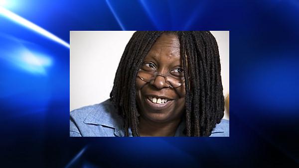 Whoopi Goldberg responds during an interview in her dressing room in New York Thursday July 31, 2008. Goldberg, 52, a co-host on the ABCs The View, is spending her six-week vacation from the TV show to star in the Tony-nominated roller-skating musical Xanadu on Broadway as one of the shows evil sisters, Caliope. (AP Photo/Richard Drew)
(AP)