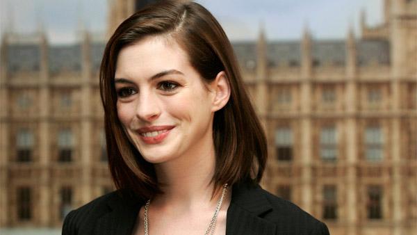 Anne Hathaway in London