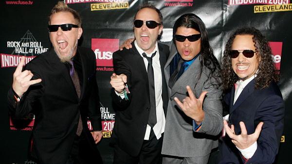 Metallica enters Rock and Roll Hall of Fame