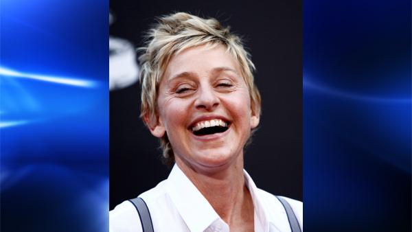 Ellen DeGeneres arrives at the Daytime Emmy Awards on Sunday Aug. 30, 2009, in Los Angeles. (AP Photo/Matt Sayles)