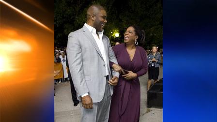 FILE - In this Sept. 13, 2009 file photo, Oprah Winfrey and Tyler Perry arrive to the red carpet for the gala screening of Precious during the Toronto International Film Festival in Toronto.