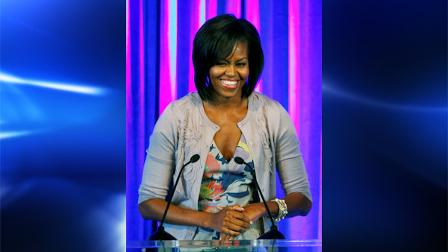 First Lady Michelle Obama is named Barbara Walters Most Fascinating Person of 2009. In this Oct. 15, 2009 file photo, first lady Michelle Obama addresses guests during the Miami Dade College Florida Campus Compacts annual Awards Gala and Luncheon in Miami. (AP Photo/Alan Diaz, file)