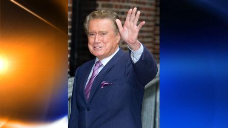 FILE - In this June 11, 2009 file photo, talk show host Regis Philbin arrives for a taping of The Late Show with David Letterman in New York. (AP Photo/Charles Sykes, file)