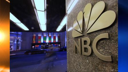 This photo taken on Aug. 21, 2009 shows the NBC logo at its headquarters in New York. Comcast is close to sealing a deal to take control of NBC Universal from General Electric Co. in a transaction ultimately expected to be worth $30 billion. If regulators approve, Comcast would be one of the nations largest entertainment companies. (AP Photo/Bebeto Matthews)