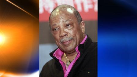 FILE - In this June 19, 2009 file photo, multi-Grammy winning musician Quincy Jones attends an event at Fudan University in Shanghai.