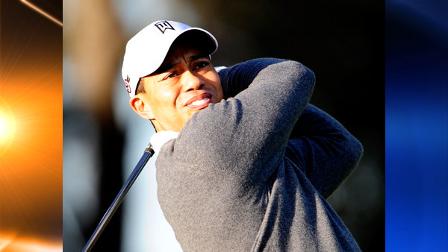 Tiger Woods practices golf outside his home Thursday, Feb. 18, 2010, in Windermere, Fla. Woods plans to make a statement late Friday morning in Ponte Vedra Beach, Fla. (AP Photo/Sam Greenwood, Pool)