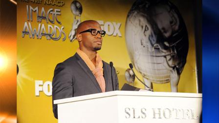 Taye Diggs announces the nominees for The 41st NAACP Image Awards on Wednesday January 6, 2010, at The SLS Beverly Hills Hotel in Los Angeles. (AP Photo/Katy Winn)