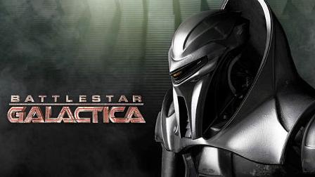 A desktop wallpaper downloaded from the official site for Battlestar Galactica.