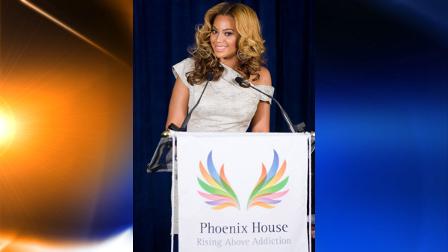 Beyonce Knowles attends a press conference to unveil the Beyonce Cosmetology Center at Phoenix House in Brooklyn, New York on Friday, March 5, 2010. (AP Photo/Charles Sykes)