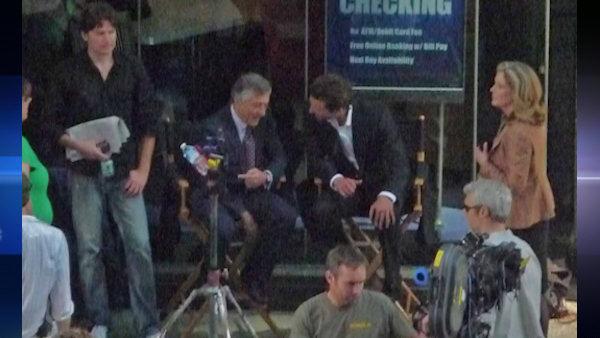 Robert De Niro on the Set of 