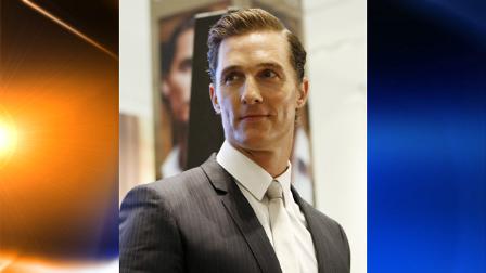 US actor Matthew McConaughey, during a promotional event to launch a scent by Italian designers Dolce and Gabbana, in Milan, Italy, Friday, June 18, 2010. (AP Photo/Antonio Calanni)