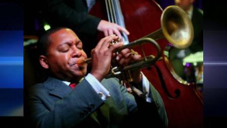 In this Oct. 24, 2007 file photo, musician Wynton Marsalis performs during the 2007 Future Legends Awards at Cooper-Hewitt National Design Museum in New York.
Associated Press