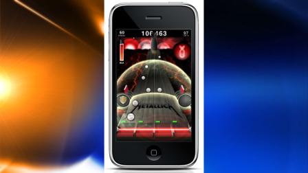 FILE - This undated screen shot released by Tapulous shows a new finger-tapping music application for the iPhone called Tap Tap Revenge: Metallica. The Walt Disney Co. said Thursday July 1, 2010 it acquired Tapulous, to bolster its ability to create mobile games and gain another toehold in Silicon Valley.(AP Photo/Tapulous, File)