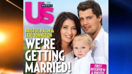 In this magazine cover image released by Us Weekly, Bristol Palin, daughter of 2008 Republican vice-presidential candidate and former Alaska Gov. Sarah Palin, poses with Levi Johnston and their son Tripp on the cover of the July 26, 2010 issue of Us Weekly magazine. (AP Photo/Us Weekly)