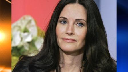 Courtney Cox, of the FX Network television series Dirt, is shown before her interview on the NBC Today television program, in New York Feb. 27, 2008. She stars as a ruthless editor of a Hollywood tabloid publication specializing in dishing dirt on the stars. (AP Photo/Richard Drew)