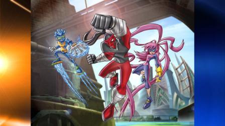 This image provided by Skechers shows characters from a new childrens television show called Zevo-3, produced by the Skechers shoe company and scheduled to air on Nicktoons in October 2010. An advocacy group on Tuesday, Sept. 14, 2010 asked the Federal Communications Commission to block the show starring characters first created to market Skechers footwear to children. (AP Photo/Skechers)
