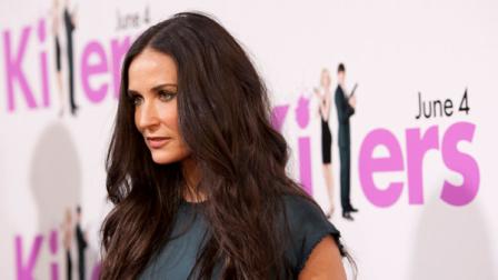 Actress Demi Moore arrives at the Killers premiere on Tuesday, June 1, 2010, in Los Angeles.