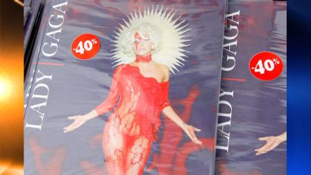 Programmes from Lady Gagas canceled concerts, displayed at a discounted price, in a booth close to Paris Bercy Concert Hall, in Paris, Friday Oct. 22, 2010. Live Nation has postponed two Lady Gaga shows in Paris this weekend because of the strikes and protests in France over the plan to raise the retirement age. The Oct. 22 and Oct. 23 shows at Paris Bercy have been postponed until Dec. 19 and Dec. 20 as a result of the logistical difficulties due to the strikes in France, said a Live Nation statement on Lady Gagas website. (AP Photo / Francois Mori)