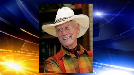 FILE - In this Oct. 9, 2008 file photo, actor Larry Hagman responds to a question regarding his experience on the television show, Dallas, at the Southfork Ranch in Parker, Texas. Hagman will be paying a visit to Wisteria Lane when the former Dallas star appears in a guest role on Desperate Housewives. (AP Photo/Tony Gutierrez, file)
(AP)