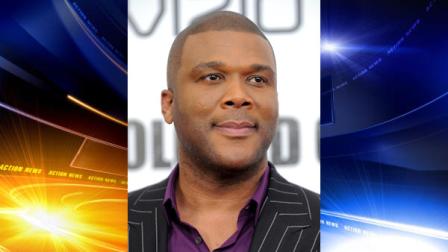 FILE - In this Oct. 25, 2010 file photo, Tyler Perry attends a special screening of For Colored Girls at the Ziegfeld Theatre in New York. Entertainment mogul Tyler Perry is offering to rebuild the home of an 88-year-old great-grandmother who lost all her belongings in a fire. Rosa Lee Ransby and her 4-year-old great-granddaughter escaped the fire Tuesday that destroyed her home of 40 years in Coweta County, southwest of Atlanta. Coweta County firefighters began soliciting donations, and calls flooded in. (AP Photo/Evan Agostini, File)