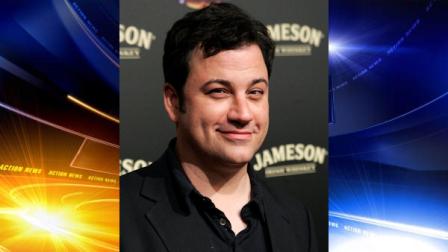 Jimmy Kimmel poses on the press line at the Jimmy Kimmel Show 1000th Episode Party on Thursday, April 3, 2008. (AP Photo/Dan Steinberg)