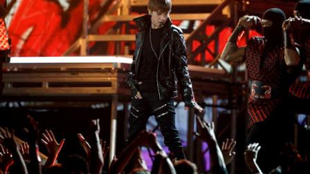 Justin Bieber performs at the 53rd annual Grammy Awards on Sunday, Feb. 13, 2011, in Los Angeles. (AP Photo/Matt Sayles)