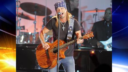 Bret Michaels performs during Muhammad Ali Celebrity Fight Night XVII on Saturday March. 19, 2011, in Phoenix. (AP Photo/Darryl Webb)
