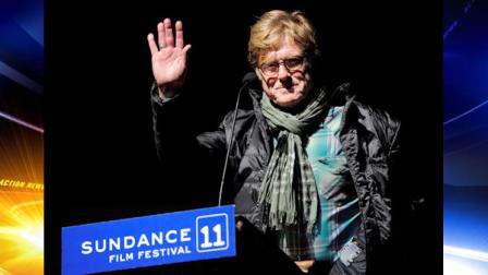 FILE - In this Jan. 20, 2011 file photo, Robert Redford, founder and president of the Sundance Institute, waves to the crowd at the premiere of the film Sing Your Song on the opening night of the 2011 Sundance Film Festival in Park City, Utah. As the Sundance Film Festival comes to a close, Redford is glad its over. The actor, 74, says its always a relief when the 10 day event wraps up because its really exhausting. (AP Photo/Chris Pizzello, File)