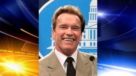 FILE - In this Dec. 6, 2010 file photo, then California Gov. Arnold Schwarzenegger smiles during a during a news conference in Sacramento, Calif. (AP Photo/Rich Pedroncelli, File)
