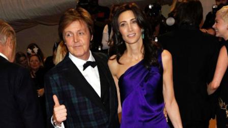 Pictured: Paul McCartney and Nancy Shevell