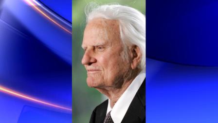 FILE - This May 31, 2007 file photo shows the Rev. Billy Graham during the dedication for the Billy Graham Library in Charlotte, N.C. (AP Photo/Chuck Burton, File)