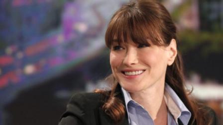 French Presidents wife Carla Bruni-Sarkozy poses is seen prior to a television interview, in Paris, Monday May 16, 2011. (Thibault Camus, pool/AP Photo)