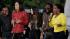 Oprah Winfrey, right, appears with the Black...