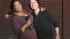 Tom Cruise, right, appears with Oprah Winfrey...