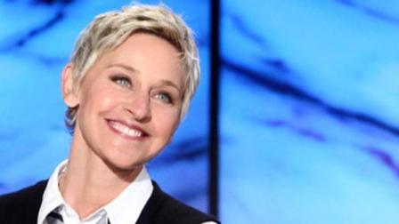 Ellen DeGeneres appears in a photo posted on her Twitter page.