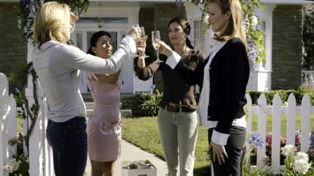 FILE - This undated photo from ABC shows, from left, Felicity Huffman, Eva Longoria, Teri Hatcher and Marcia Cross toasting one another in a scene from ABCs Desperate Housewives. According to a person familiar with ABCs plans for the drama, next season will be its last. The person spoke on condition of anonymity because the network and producers hadnt authorized public comment. ABC, which is scheduled to discuss its fall schedule at a news conference Sunday, Aug. 7, 2011 declined comment. (AP Photo/ABC, Peter Stone)