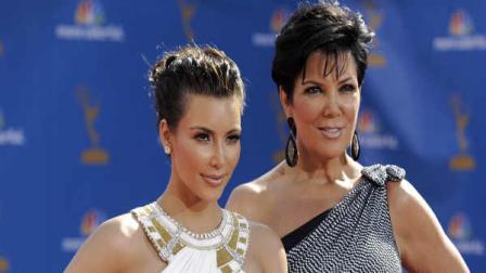 Kim Kardashian and her mother Kris Jenner arrive at the 62nd Primetime Emmy Awards Sunday, Aug. 29, 2010, in Los Angeles. (AP Photo/Chris Pizzello)