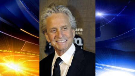 Actor Michael Douglas arrives at the Santa Barbara International Film Festival black-tie gala fundraiser at the Biltmore in Santa Barbara, Calif., on Thursday Oct. 13, 2011. Michael Douglas will receive the Kirk Douglas Award for Excellence in Film. (AP Photo/Phil Klein)