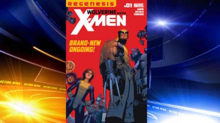 In this cover to the upcoming first issue of Wolverine and The X-Men published by Marvel Comics, Wolverine is pictured, center, with fellow teachers and students of a new school where mutants learn not just literature and science, but how to be heroes and adventurers.