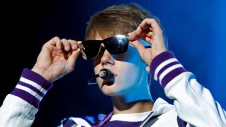 Singer Justin Bieber performs during his My World Tour concert at the National Stadium in Lima, Peru, Monday, Oct. 17, 2011.