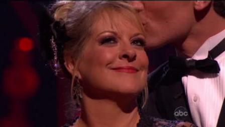 Nancy Grace and Tristan MacManus are ELIMINATED during Week 8 of Dancing With the Stars Season 13.